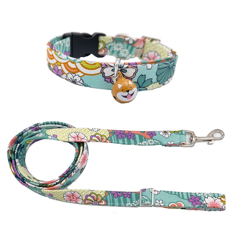Japanese Style Dog Collar Shiba Inu Corgi Pet Small Dog Collar