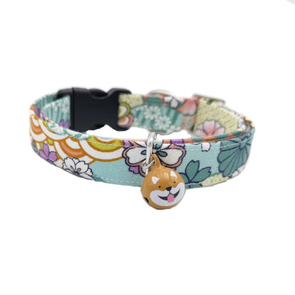 Japanese Style Dog Collar Shiba Inu Corgi Pet Small Dog Collar