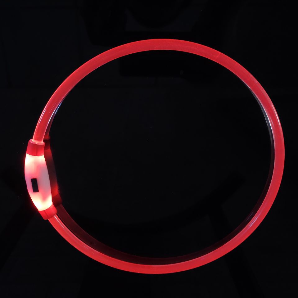 Shiny Dog Collar Dog In-ground Fence Receiver Collar Free Cutting Dog Collar Anti-lost USB Charging