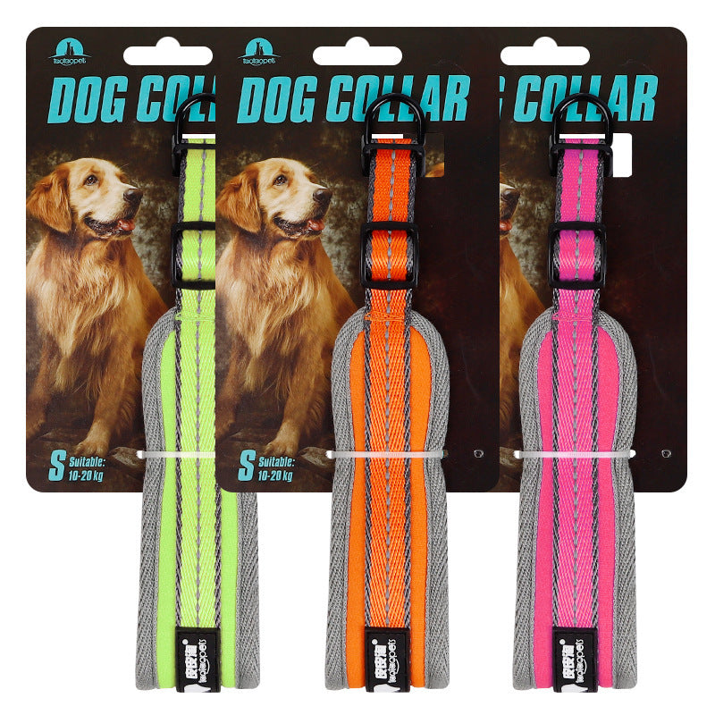 Big Dog Collar Pet Collar Pipi Tao Lycra