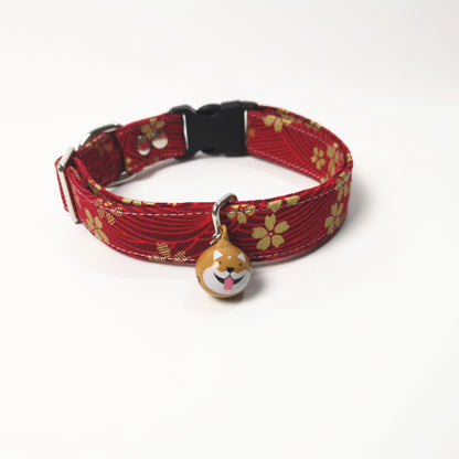 Japanese Style Dog Collar Shiba Inu Corgi Pet Small Dog Collar