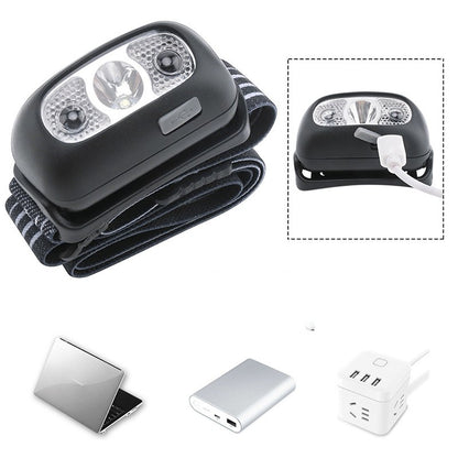 USB charging running light outdoor LED strong light