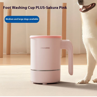 Pet Dog Automatic Foot-washing Machine Cat Foot Cleaning Dog Paw Cleaning
