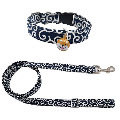 Japanese Style Dog Collar Shiba Inu Corgi Pet Small Dog Collar