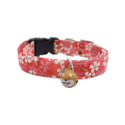 Japanese Style Dog Collar Shiba Inu Corgi Pet Small Dog Collar