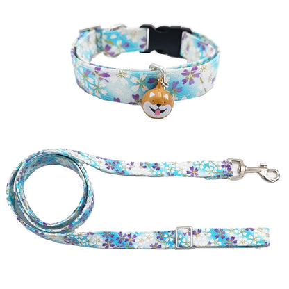 Japanese Style Dog Collar Shiba Inu Corgi Pet Small Dog Collar