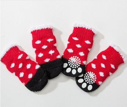 Pet Socks Non-slip Bottom Dog Foot Cover
