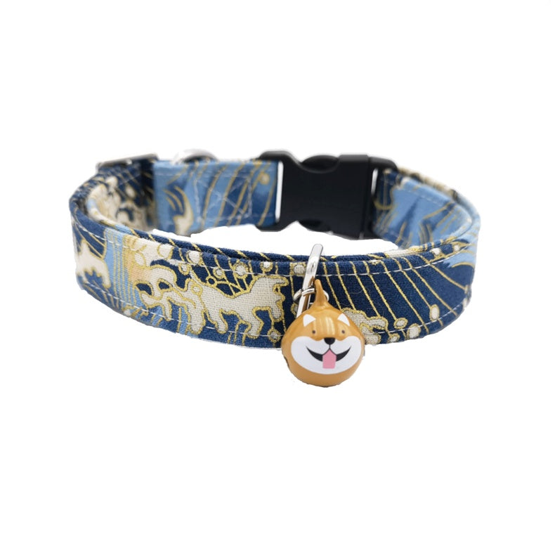 Japanese Style Dog Collar Shiba Inu Corgi Pet Small Dog Collar