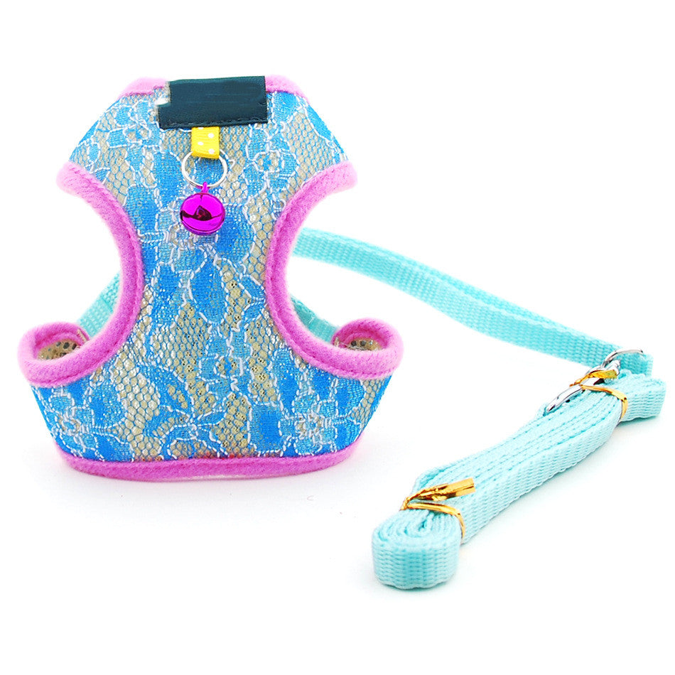 Pet Dog And Cat Undershirt Type Leash Chest Harness