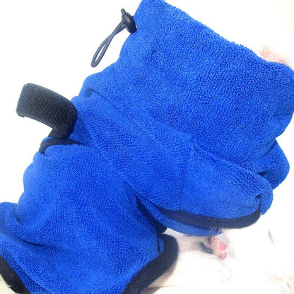 Fiber Bath Towel Quick-drying Cat Bath Towel