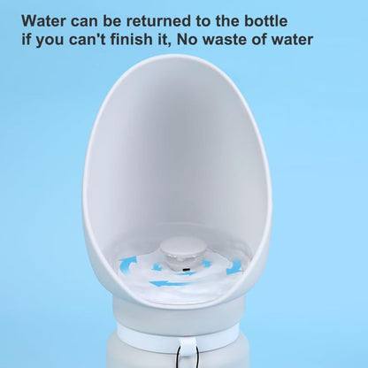 Dog Water Bottle Leak Proof Portable Travel Pet Water Bottle Foldable Lightweight Dog Water Dispenser Drinking Bowl For Dogs Puppy Pets On The Go For Outdoor