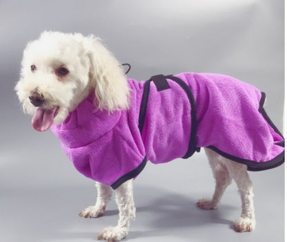 Fiber Bath Towel Quick-drying Cat Bath Towel