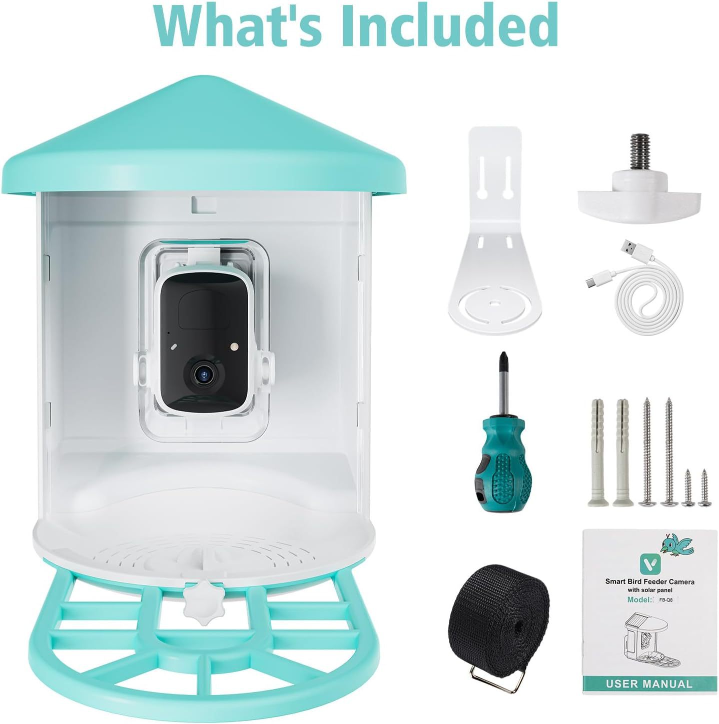 Smart Feeder Surveillance Wireless Camera