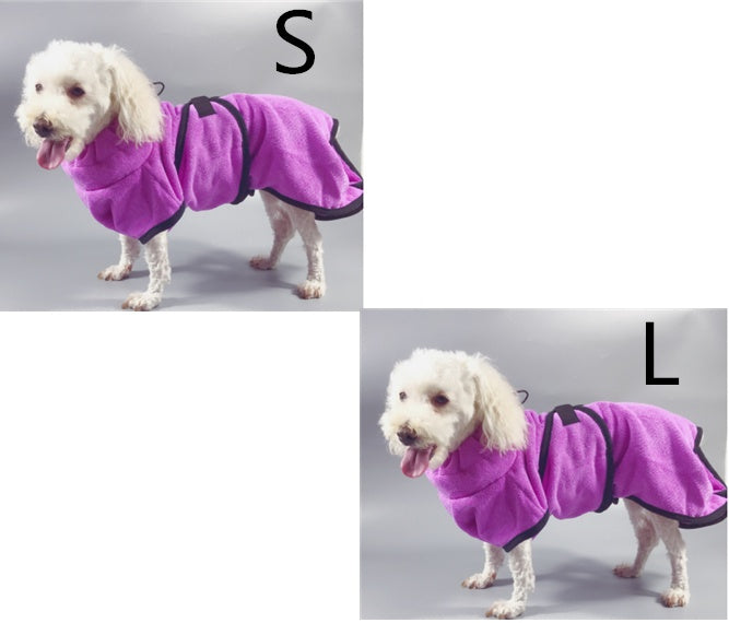 Fiber Bath Towel Quick-drying Cat Bath Towel