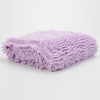 Household Simple Chenille Pet Absorbent Towel