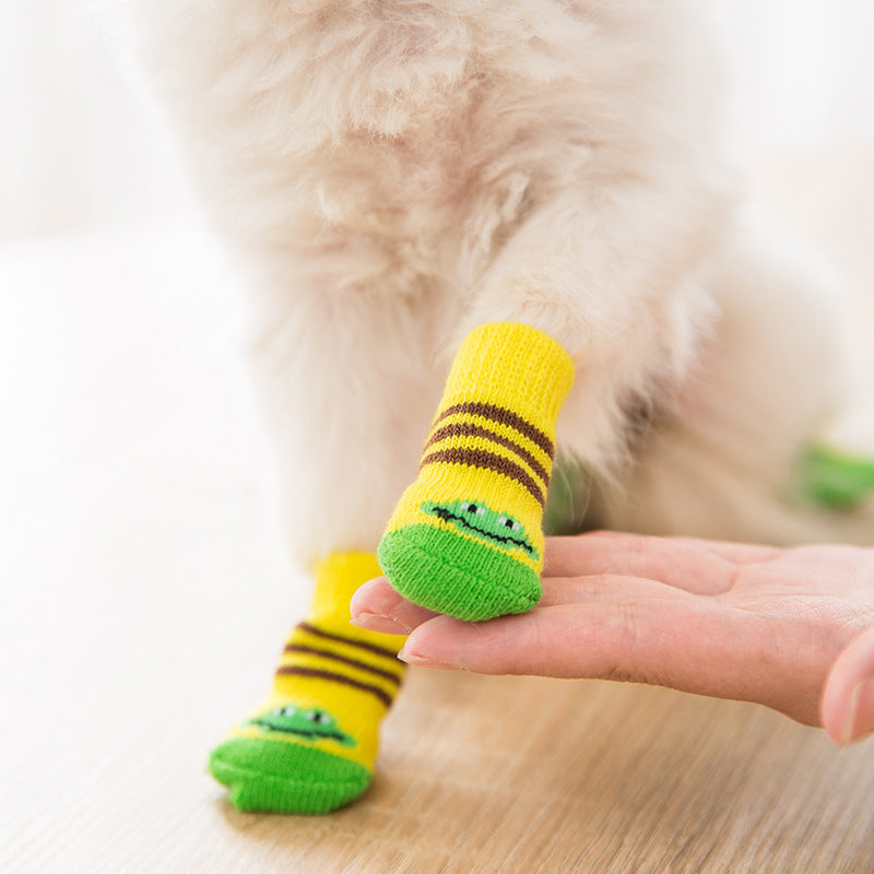 Pet Socks Non-slip Bottom Dog Foot Cover