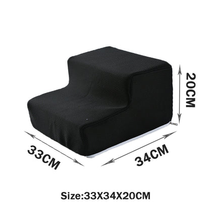 Pet Cat Sofa Steps Folding Non-slip Dog Ladder