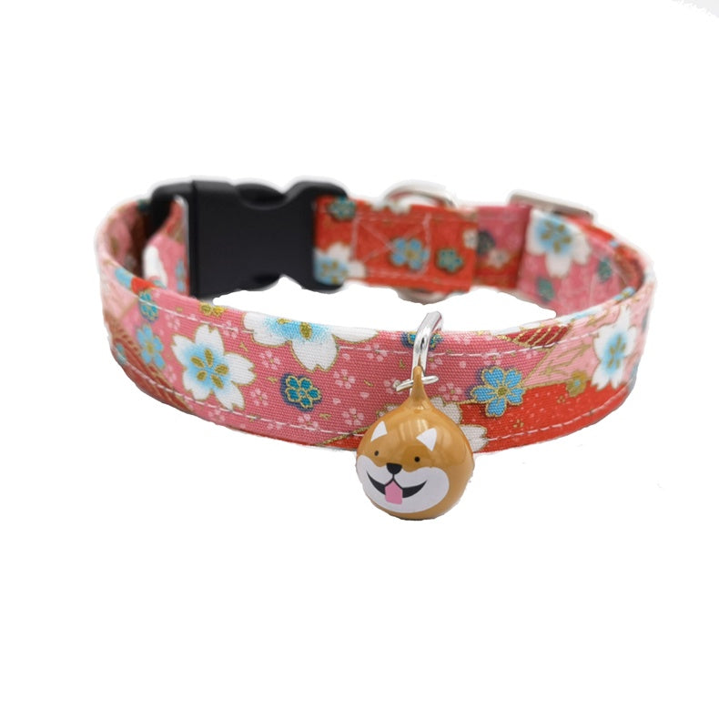 Japanese Style Dog Collar Shiba Inu Corgi Pet Small Dog Collar