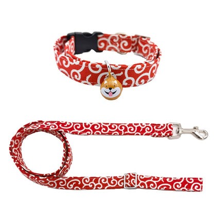 Japanese Style Dog Collar Shiba Inu Corgi Pet Small Dog Collar