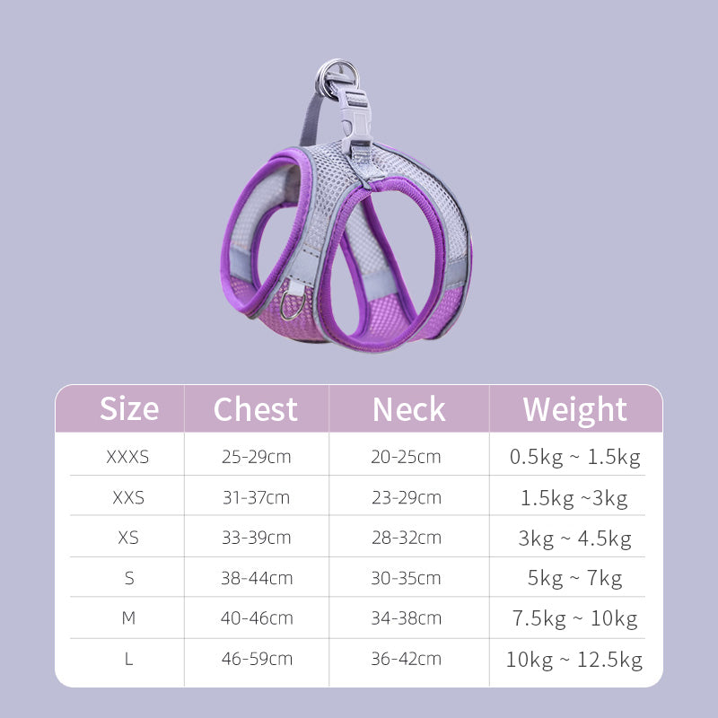 Cat Traction Rope To Prevent Break Free Chest Harness