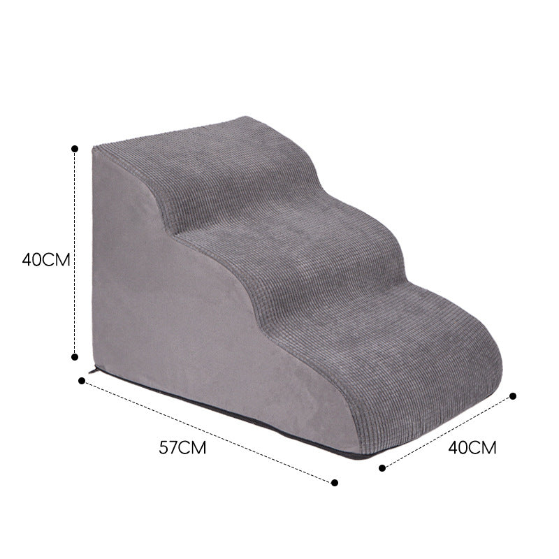 Household Small Dog Stairs Wave Pet Stairs