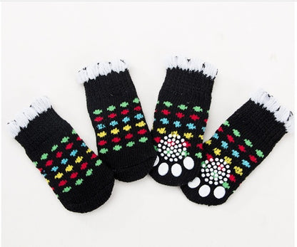 Pet Socks Non-slip Bottom Dog Foot Cover