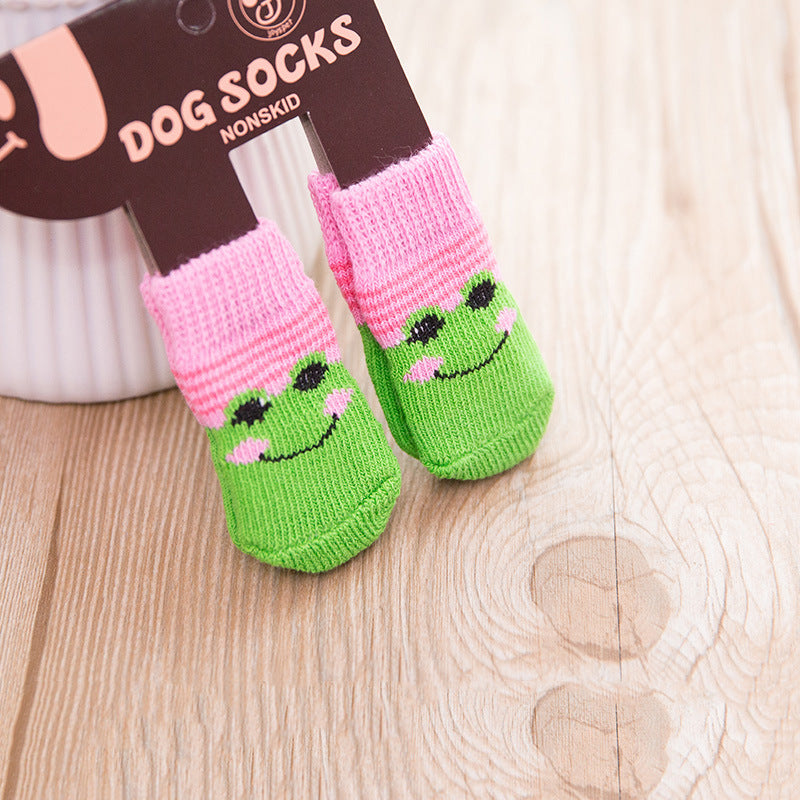 Pet Socks Non-slip Bottom Dog Foot Cover
