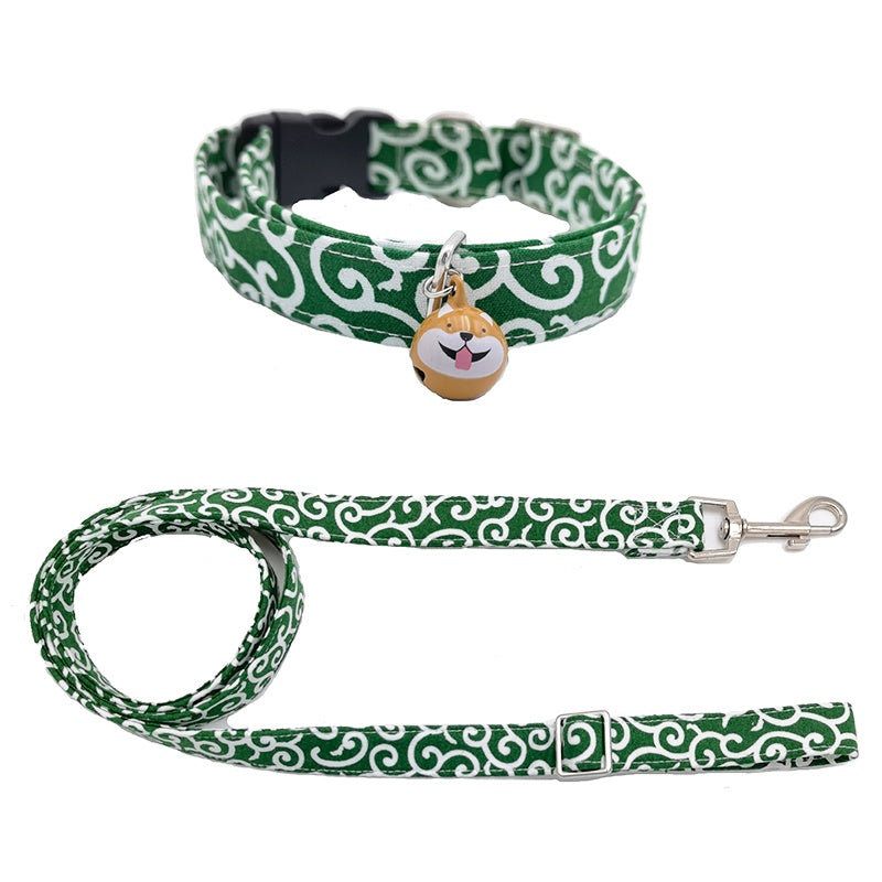 Japanese Style Dog Collar Shiba Inu Corgi Pet Small Dog Collar