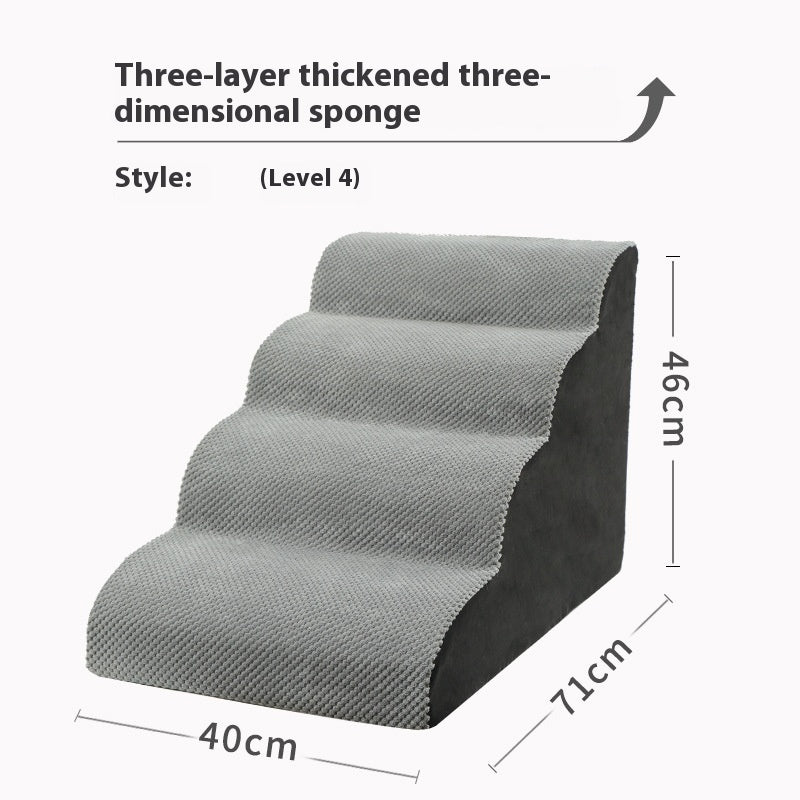 Household Small Dog Stairs Wave Pet Stairs