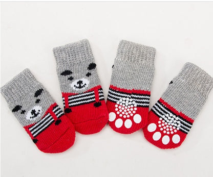 Pet Socks Non-slip Bottom Dog Foot Cover