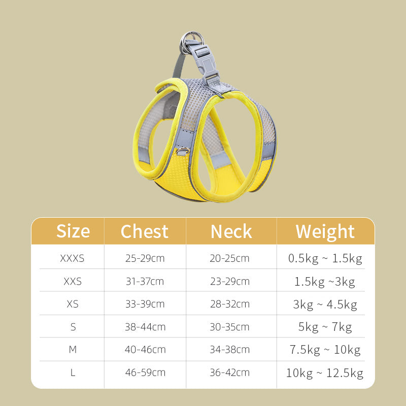 Cat Traction Rope To Prevent Break Free Chest Harness