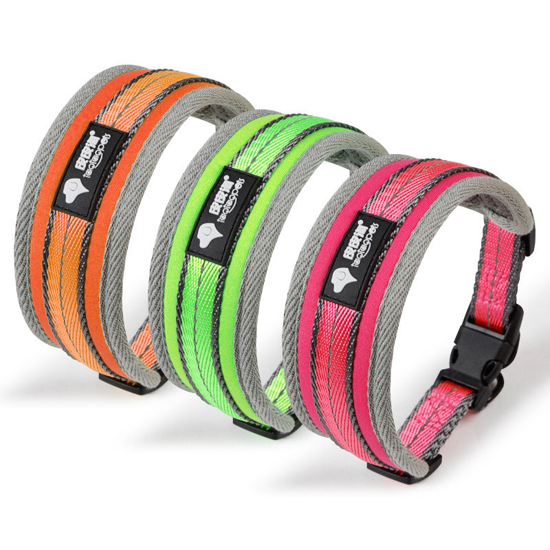 Big Dog Collar Pet Collar Pipi Tao Lycra